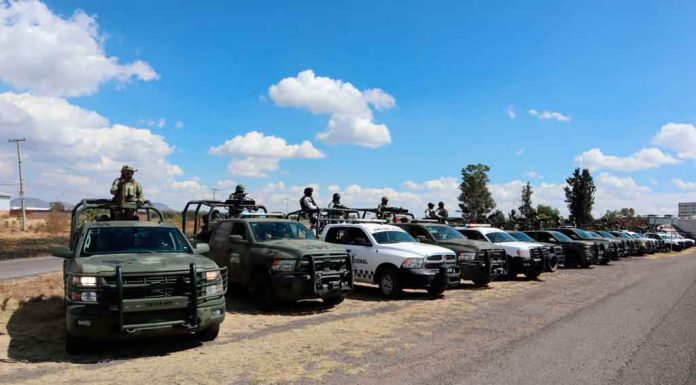Llegan a Guanajuato 1,500 soldados que integrarán operativo “México 1,500 soldados que integrarán operativo "México"