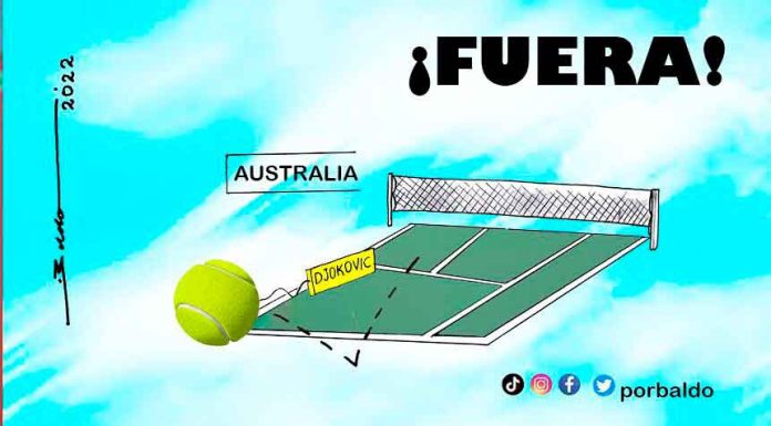 Fuera Djokovic por Baldo Fuera Djokovic por Baldo