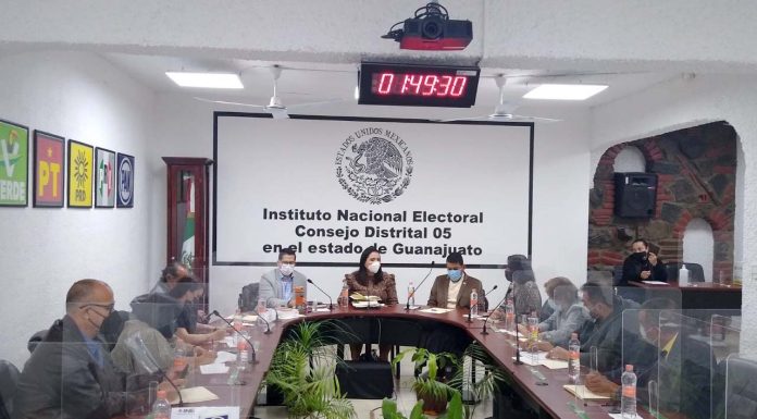 Instala INE Guanajuato consejos distritales para proceso de revocación
