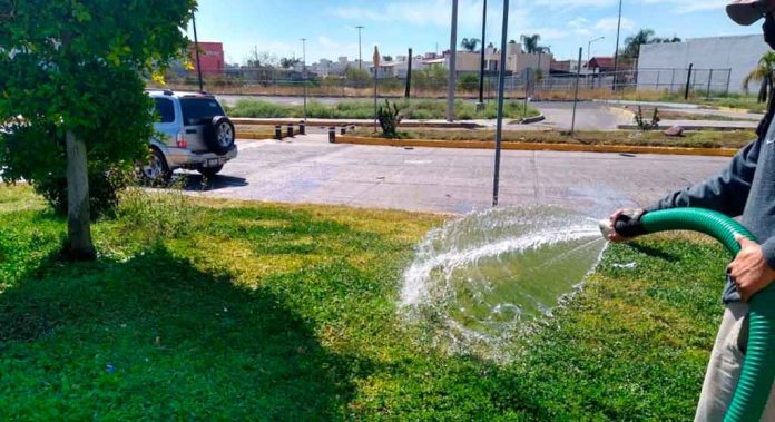 Continuan los trabajos de mantenimiento en el municipio de Salamanca