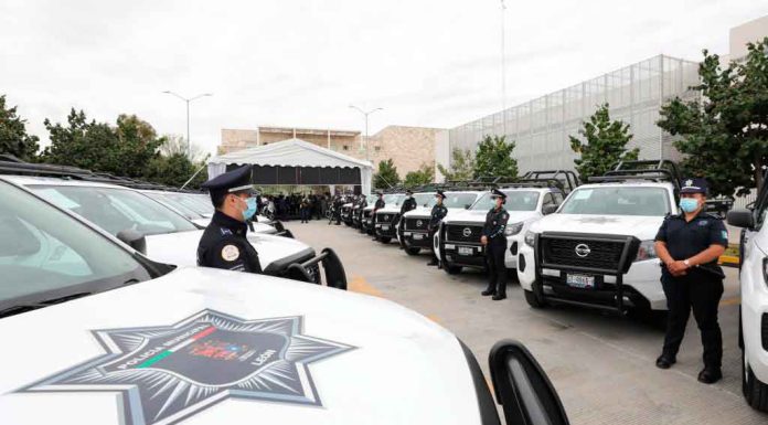 Equipan Policía leonesa Equipan Policía leonesa