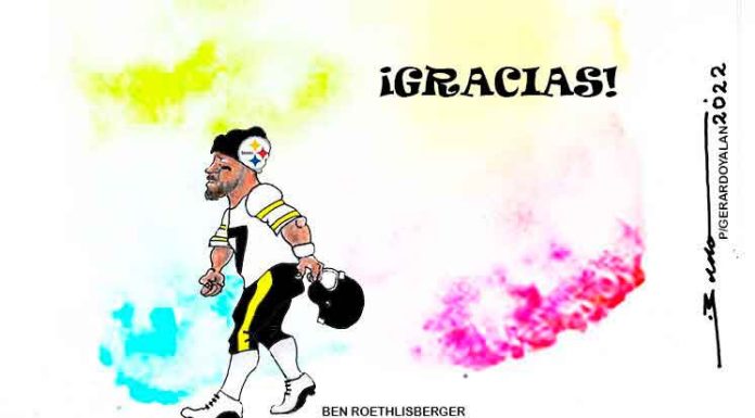 ¡Gracias! Ben Roethlisberger por Baldo