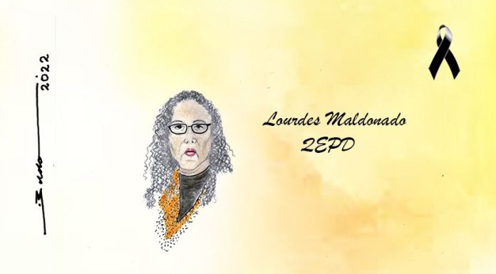 Lourdes Maldonado QEPD por Baldo Lourdes Maldonado QEPD por Baldo