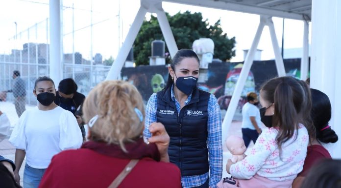 Se fortalece convivencia vecinal en espacios públicos de León