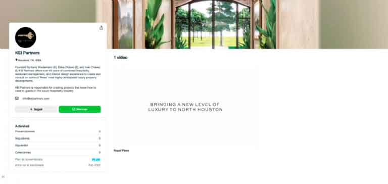 ¿El trabajo de José Ramón es un montaje? Crean "a las prisas" sitio de KEI Partners