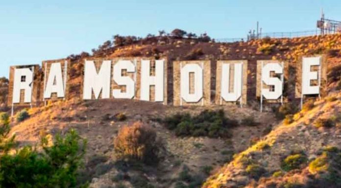 “Rams House”, así fue como modificaron el emblemático letrero de Hollywood en honor a Los Angeles Rams "Rams House", así fue como modificaron el emblemático letrero de Hollywood en honor a Los Angeles Rams