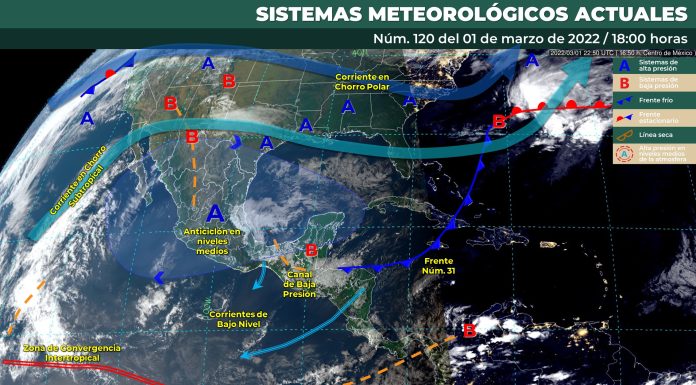 Heladas y temperaturas frías en partes altas de Guanajuato: secuelas del Frente Frío núm. 31
