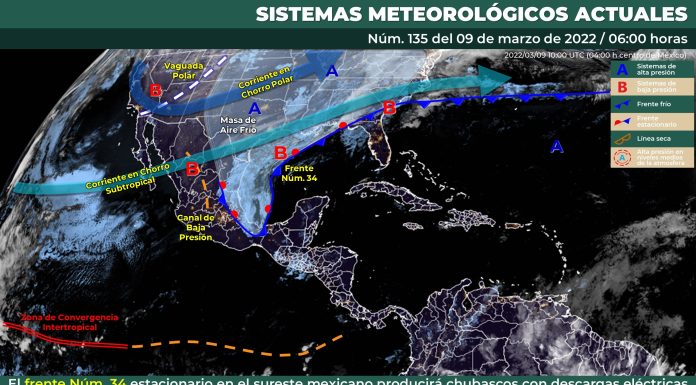 Frente frío núm. 34 trae heladas al amanecer en sierras de Guanajuato