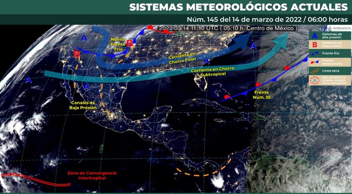 Termómetro marcará desde 0 a 5 grados centígrados en zonas montañosas de Guanajuato