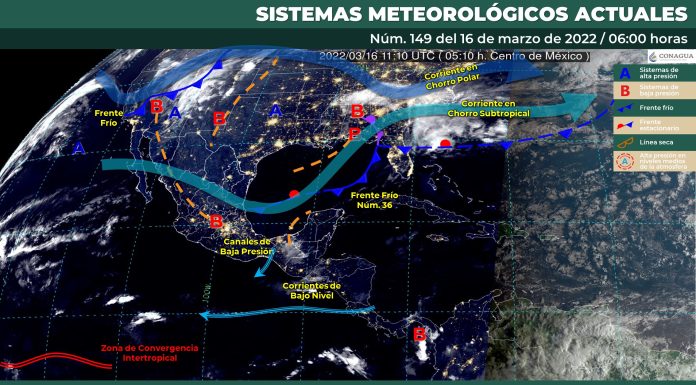 Lluvias aisladas en Guanajuato se podrían acompañar de descargas eléctricas