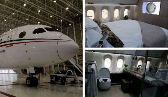 Avión presidencial se rentará para bodas y 15 años, anuncia AMLO