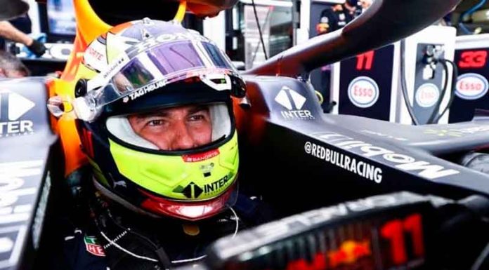 Checo Pérez logra la primera pole position de su carrera en Fórmula 1 Checo Pérez logra la primera pole position de su carrera en Fórmula 1