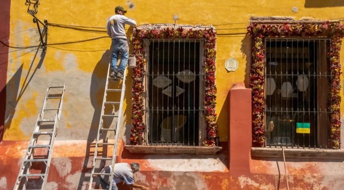 Remodelan centro histórico de San Miguel de Allende