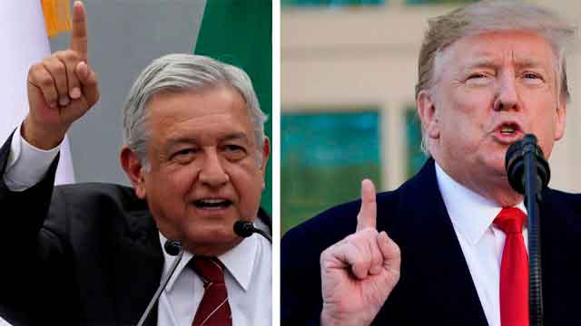 Me cae bien Trump aunque es capitalista, pero México no será piñata de EU, asegura AMLO Me cae bien Trump aunque es capitalista, pero México no será piñata de EU, asegura AMLO