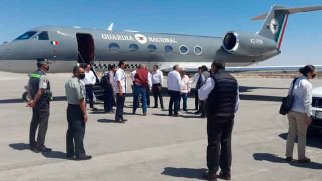 ‘Traigo prisa’: titular de Segob evita hablar sobre uso de avión para promocionar revocación ‘Traigo prisa’: titular de Segob evita hablar sobre uso de avión para promocionar revocación