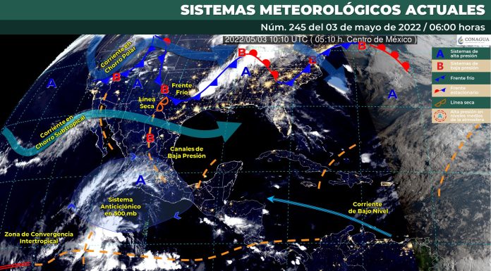 Pronóstico para este 3 de mayo: Ambiente fresco por la mañana y cálido por la tarde
