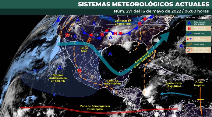 Cielo parcialmente nublado durante la mañana y medio nublado por la tarde, sin lluvias en Guanajuato