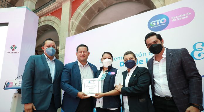 Conmemoran el Día Internacional de la enfermera y el enfermero en Guanajuato