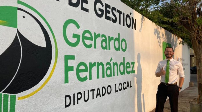 Abre diputadao Gerardo Fernández casa de gestión legislativa