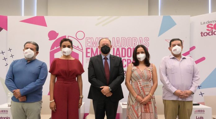 Promueve IEEG particiación de jóvenes mediante Embajadas por la Democracia
