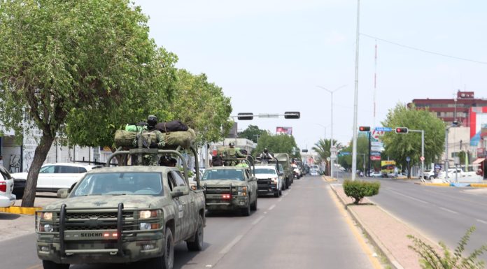 Llegan a Celaya 800 soldados para reforzar combate al crimen organizado