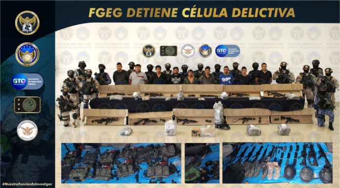 Captura Fiscalía de Guanajuato a célula delincuenial y libera a secuestrada