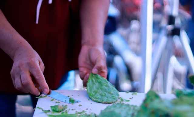 Amantes del Nopal se dan cita en el mercado Tomasa Esteves Amantes del Nopal se dan cita en el mercado Tomasa Esteves