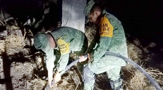 Asegura SEDENA estanque con casi 40 mil litros de huachicol