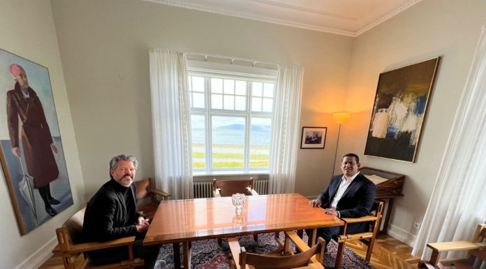 Presenta Gobernador en Islandia oportunidades de inversión en Guanajuato