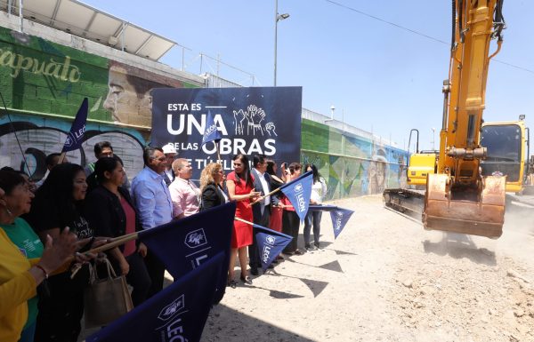 ¡Al fin! Comienza Ale Gutiérrez pavimentación de la Fray Daniel Mireles