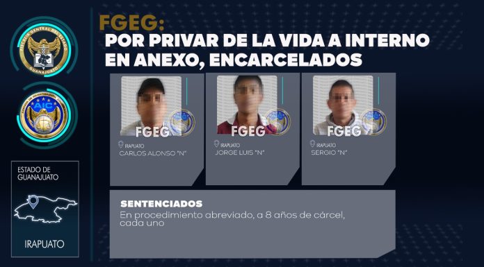 Esclarece Fiscalía de Guanajuato homicidio en Anexo de Irapuato