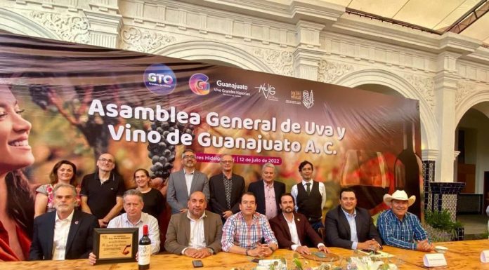 Dolores Hidalgo sede de la Primera Asamble General de Uva y Vino de Guanajuato