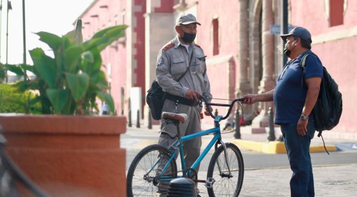 Dirección de Movilidad enseña a la población a respetar las zonas peatonales