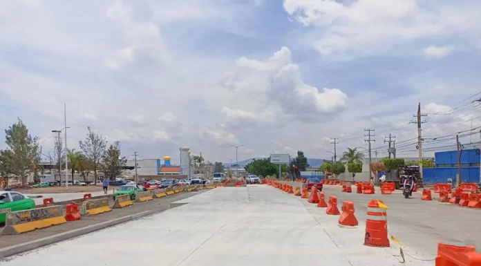 Avanza modernización de bulevar Solidaridad en el tramo de la Carretera Federal 45 a la Avenida Siglo XXI