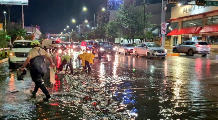 #León Más de 36 toneladas de basura retiraron tras lluvias del martes