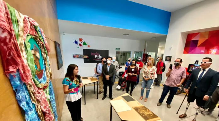 Inaugura INGUDIS muestra de arte de guanajuatenses con discapacidad