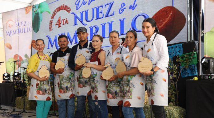 Supera expectativas 4ta Feria Gastronómica de la Nuez y el Membrillo de Jalpa de Cánovas en Purísima del Rincón