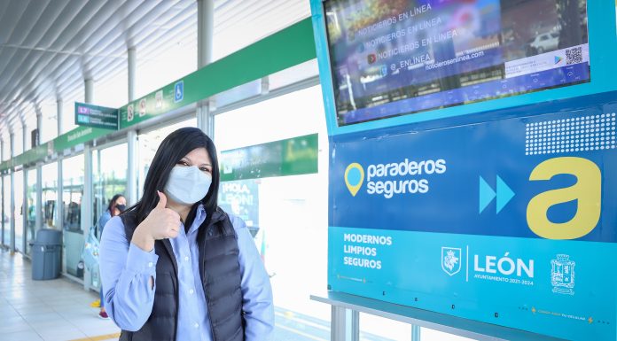 #León Contará con 10 paraderos seguros SIT León a fin de año