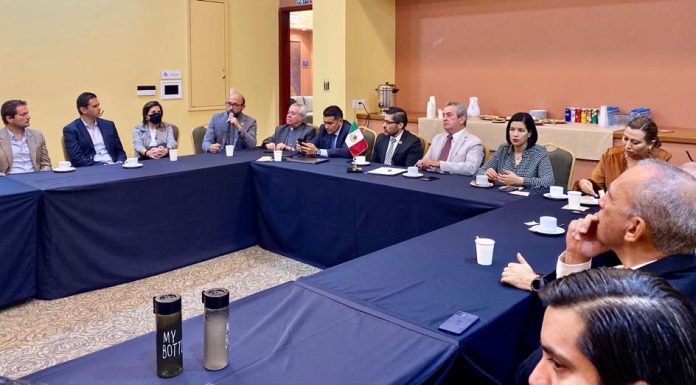 Se reunen con integrantes de la Mesa Ciudadana de Seguridad y Justicia de León