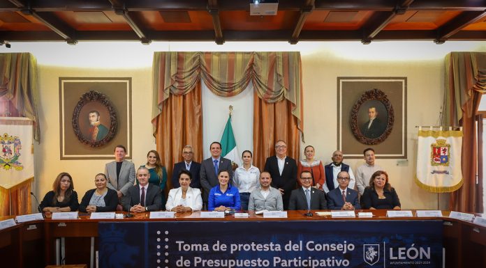 Rinde protesta Consejo de Presupuesto Participativo de León