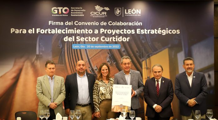 Firman convenio para fortalecer al sector de la curtiduría