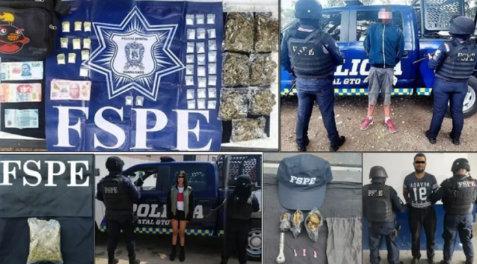 Resultados del Operativo Guanajuato en la semana del 3 al 9 de octubre