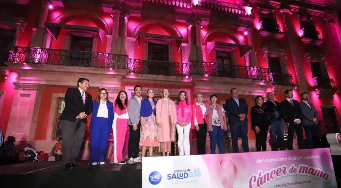Conmemoran en León el Día Internacional de la Lucha contra el Cáncer de Mama