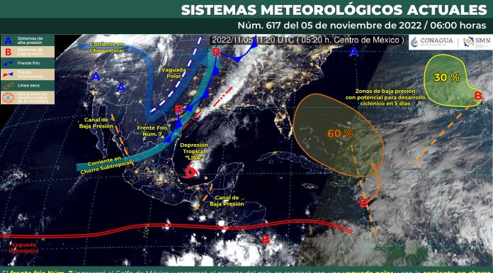Ambiente fresco al amanecer, siendo frío y con posibles heladas en sierras de Guanajuato, lluvias aisladas