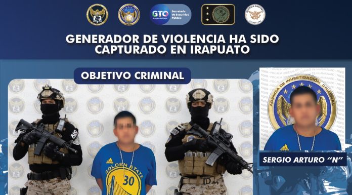 Detienen a El Diablo, otro implicado en masacre de bar en Irapuato