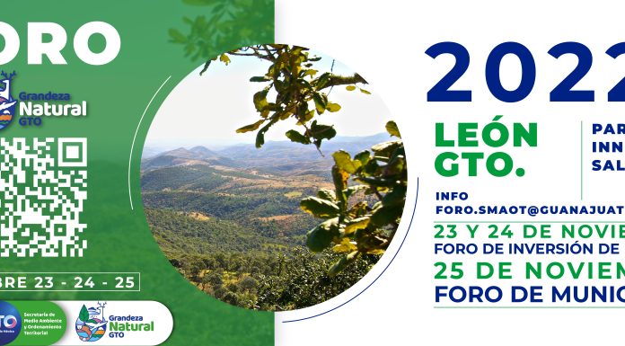 Convoca SMAOT al Foro Grandeza Natural GTO