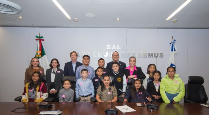 Suena fuerte en el Senado la voz de la niñez y la juventud de Guanajuato Capital