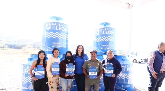 León | Arranca “Dale Agua a León” para que nadie se quede atrás