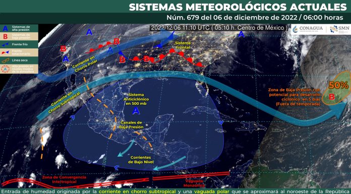 Ambiente frío por la mañana con probabilidad de heladas en zonas altas y ambiente cálido por la tarde en Guanajuato