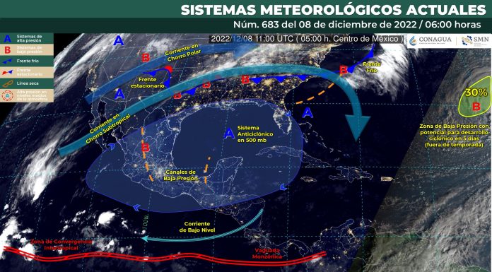 Por la mañana, ambiente fresco; en la tarde, templado a cálido para Guanajuato
